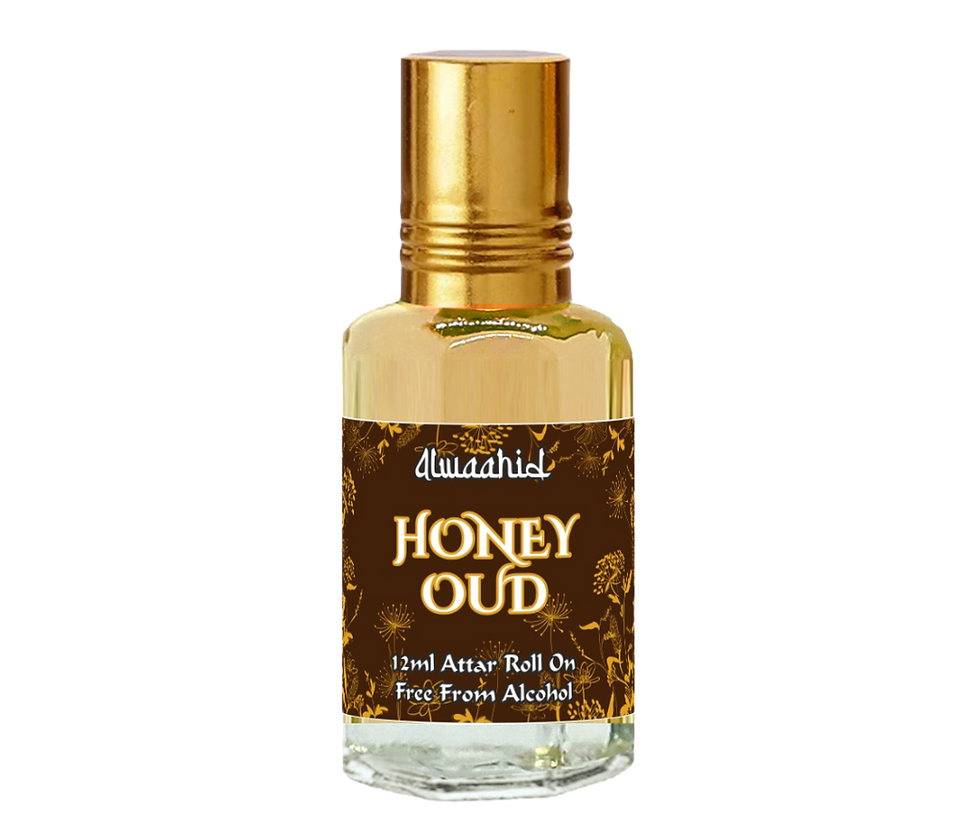 Honey Oud Attar Bottle