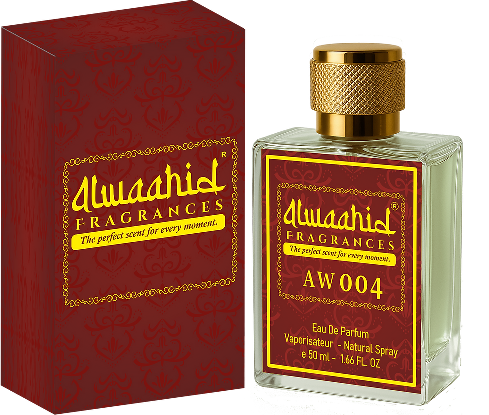 Alwaahid AW 004 EDP 50ml bottle & box, inspired by Allure Homme Sport.