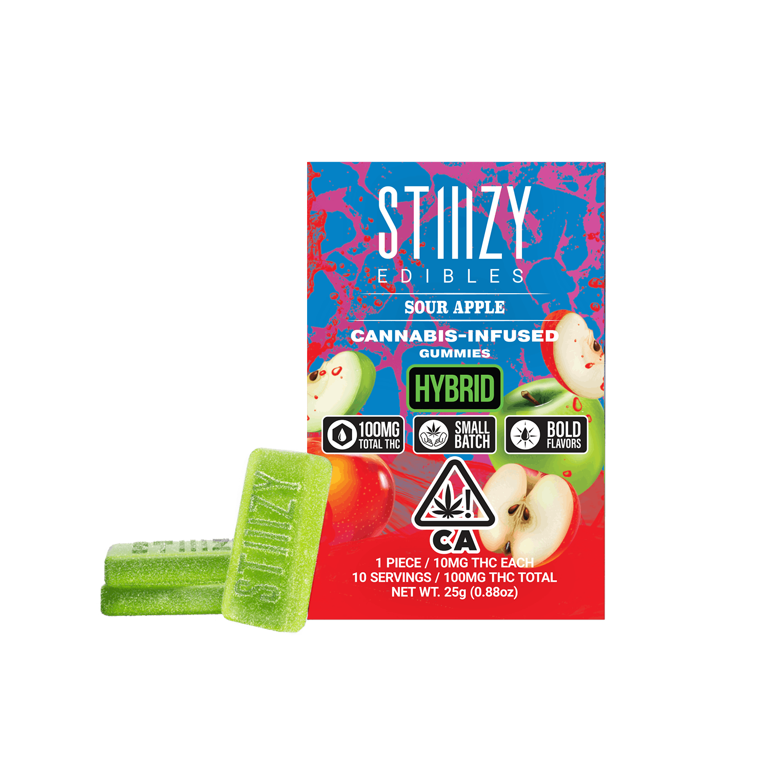 STIIIZY - 100MG - SOUR APPLE -