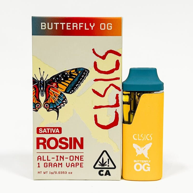 CLSICS - LIVE ROSIN - 1G AIO - Butterfly OG