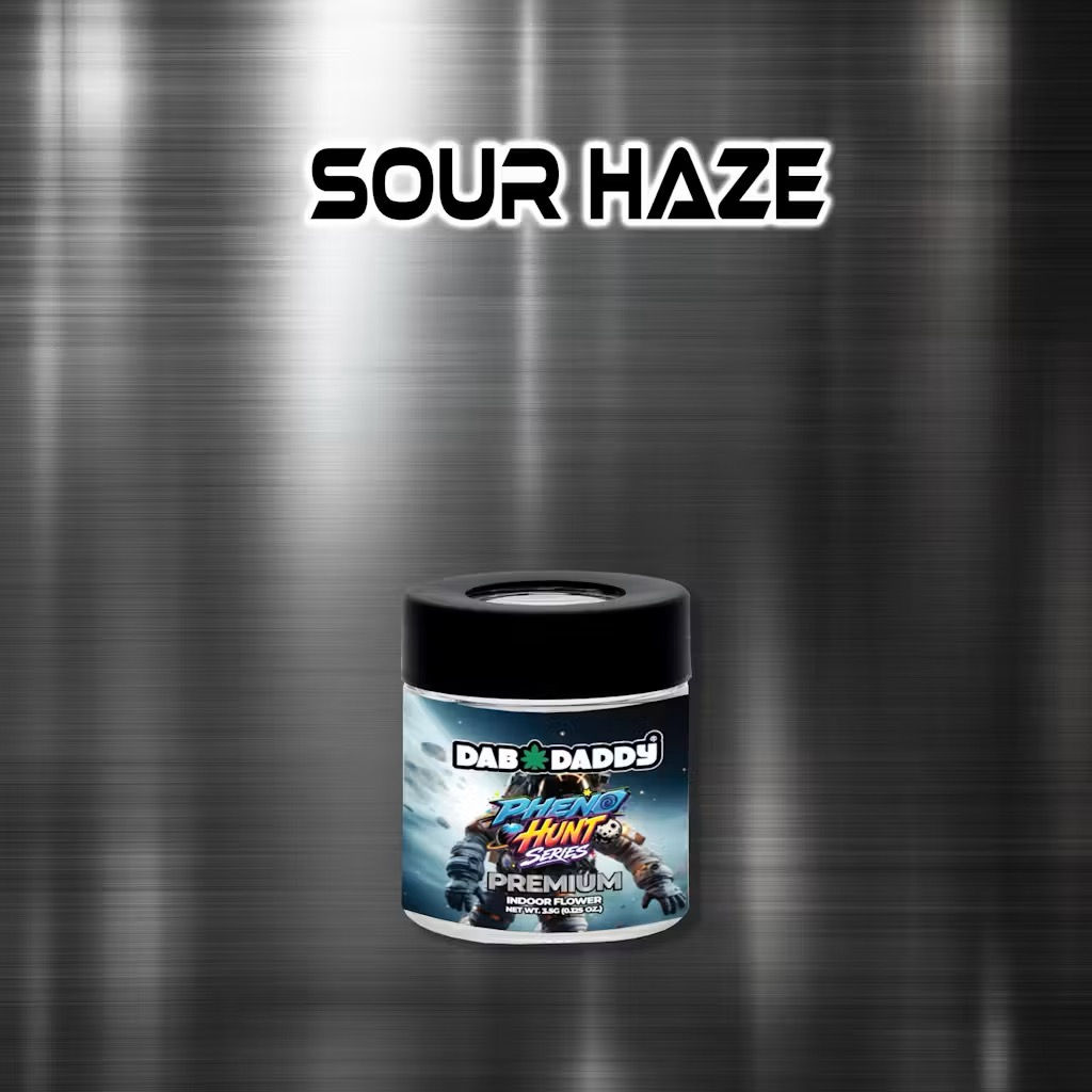 Pheno Hunter Sour Haze Flower Dab Daddy® 3.5g Premium Indoor Flower