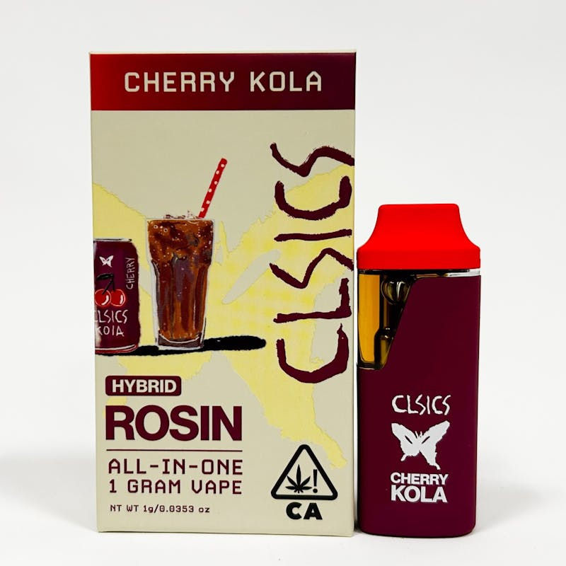 CLSICS - LIVE ROSIN - 1G AIO - Cherry Kola