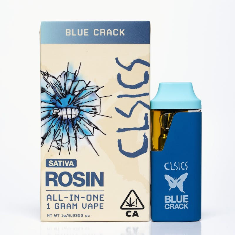 CLSICS - LIVE ROSIN - 1G AIO - Blue Crack