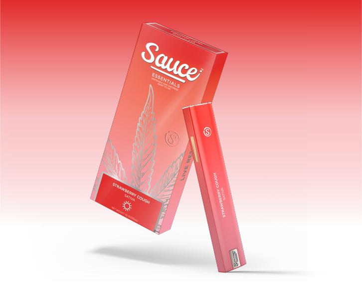 SAUCE - 1.5G - ESSENTIALS - STRAWBERRY COUGH