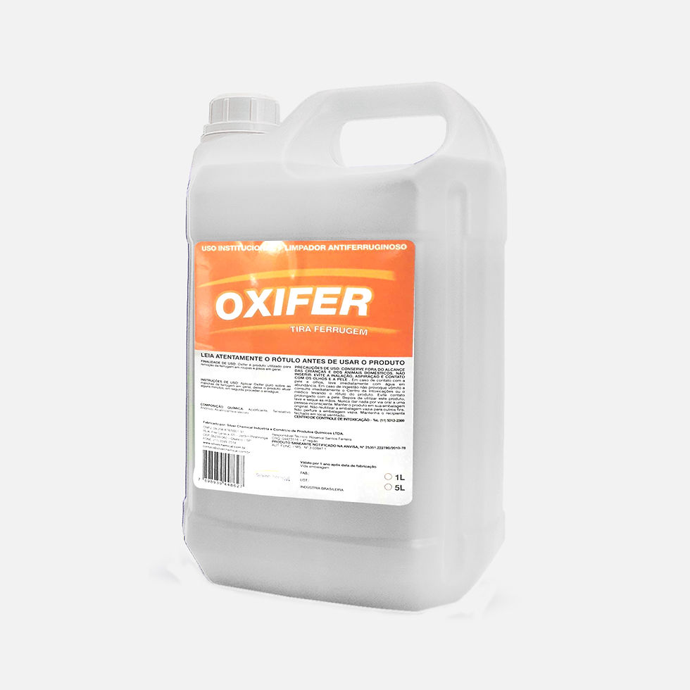 Limpador Líquido Tira Ferrugem 5 Litros Oxifer