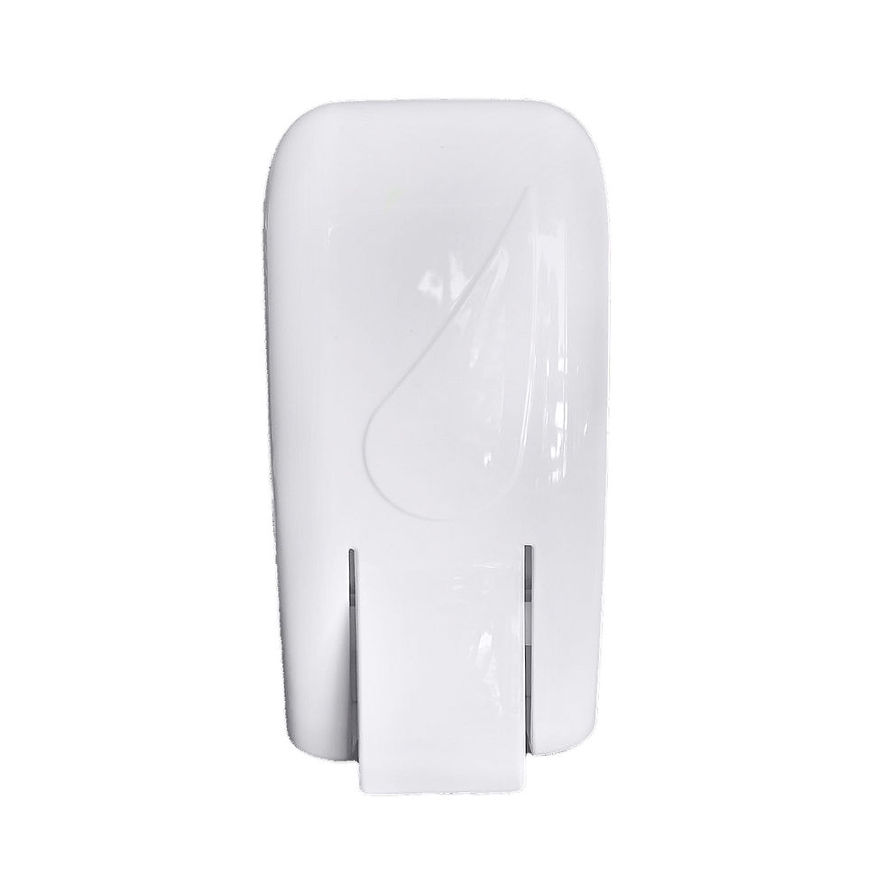 Saboneteira com Reservatório 1 Litro Translúcida Cloud Fortcom