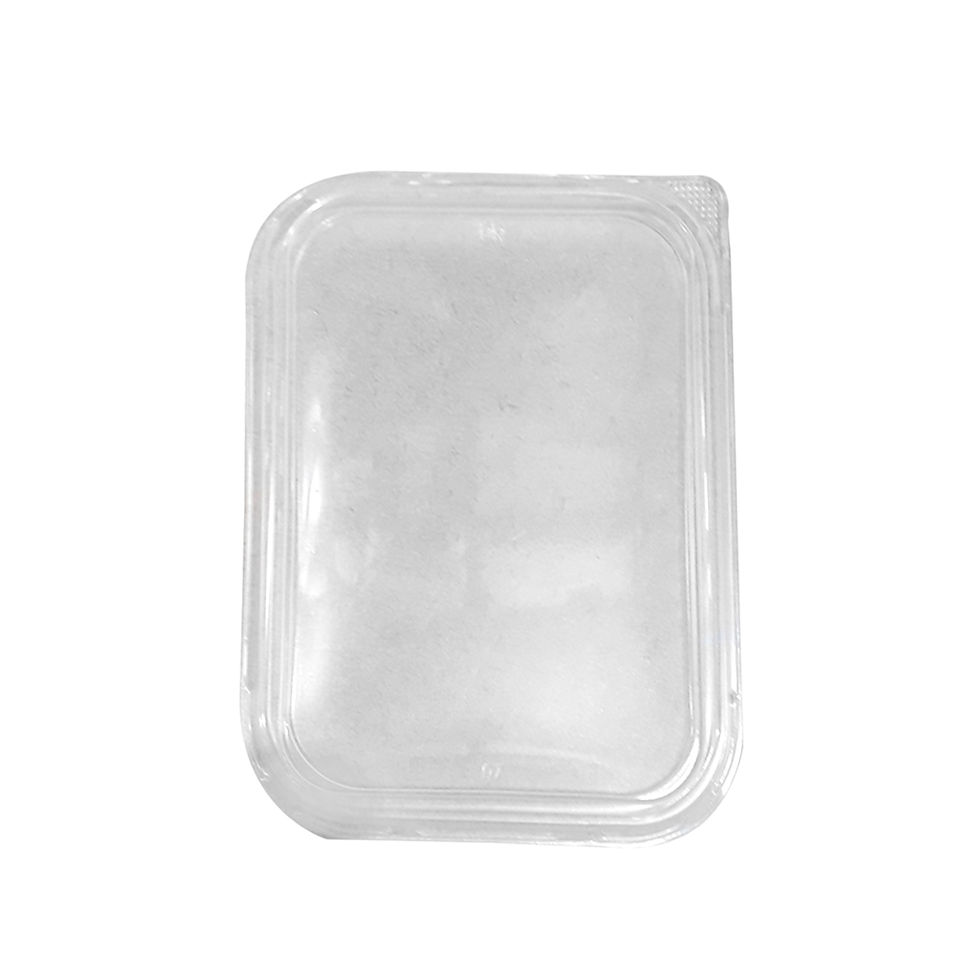 Tampa para Embalagem Retangular 500mL com 280 unidades Prafesta