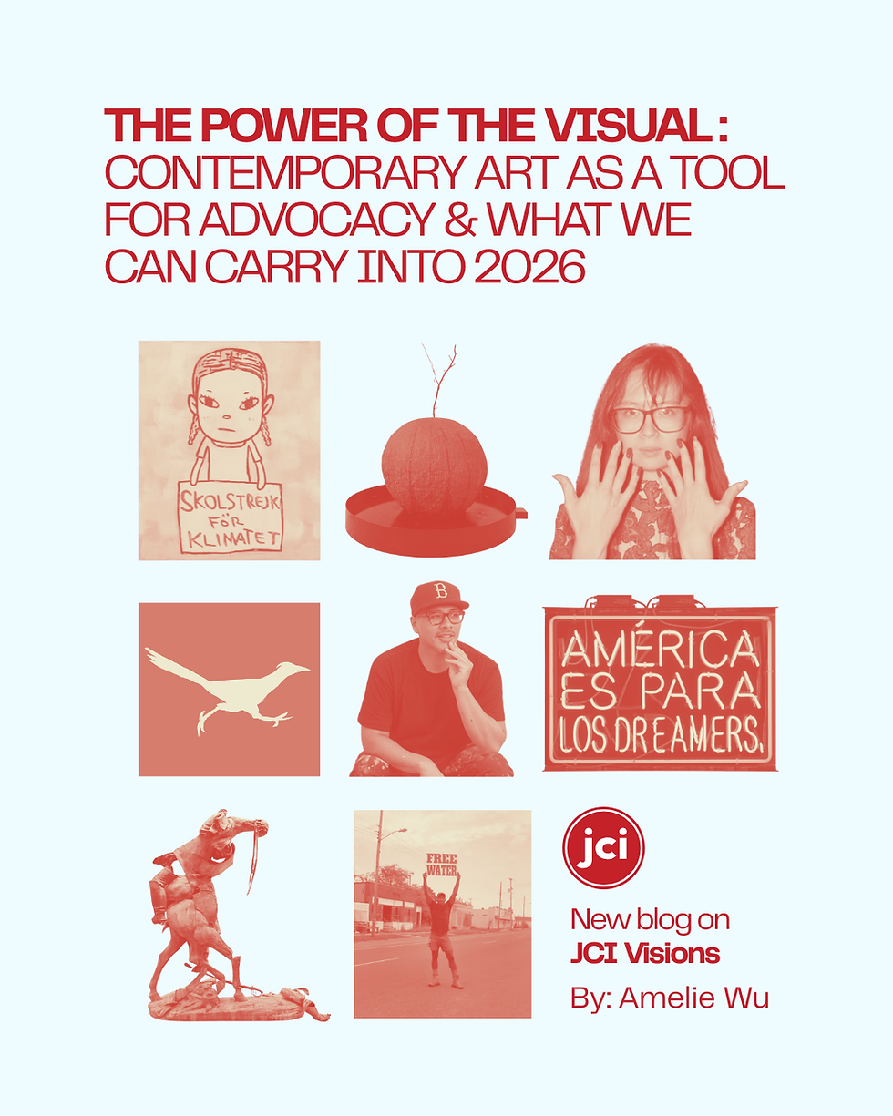 The Power of the Visual: Contemporary Art as a Tool for Advocacy & What We Can Carry Into 2026