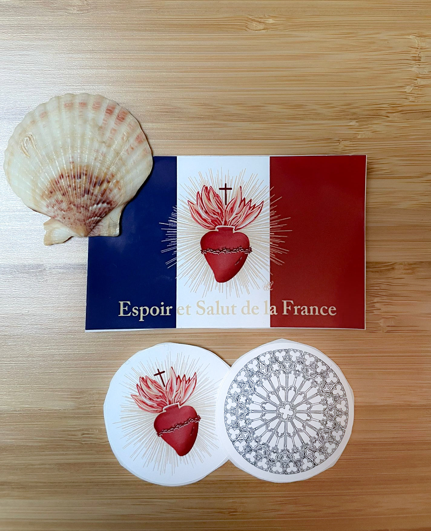 Lot des stickers plastifiés