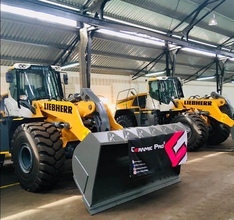 Yellow Industrial Machine