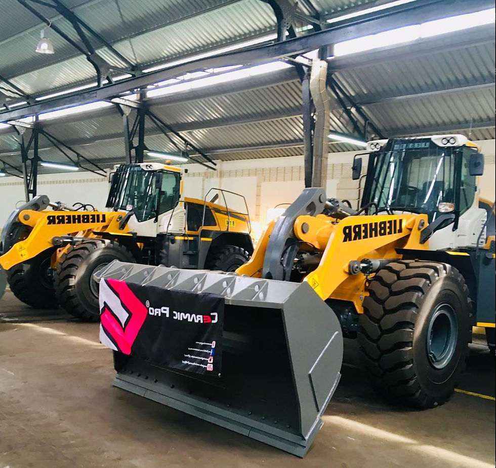 Yellow Industrial Machine 3