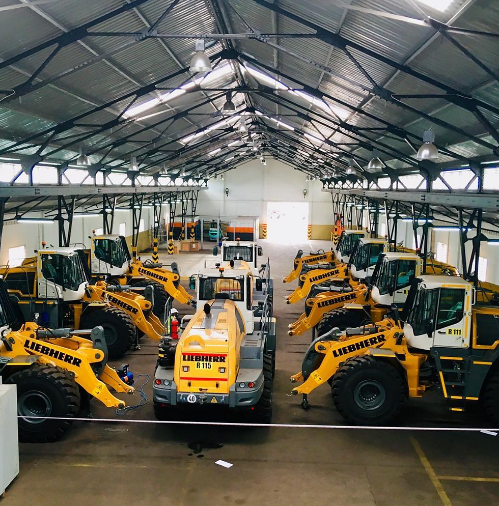 Yellow industrial machine 2