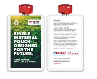 UFlex partnership produces 100% recyclable hot fill pouches