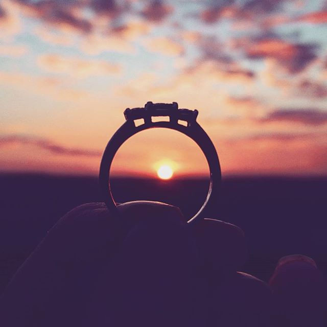 _Today, tomorrow, forever and beyond__#zoebillphotography #couples #engagement #engagementring #suns