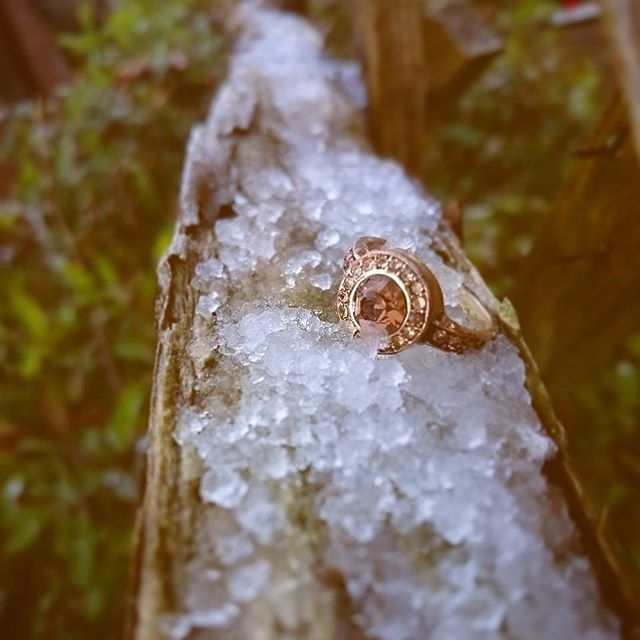 A throwback to when we had that hail and snow