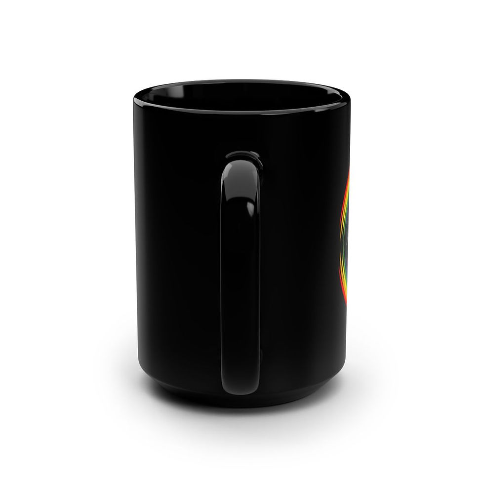 Thumbnail: JP Record Logo Black Mug - 15oz 