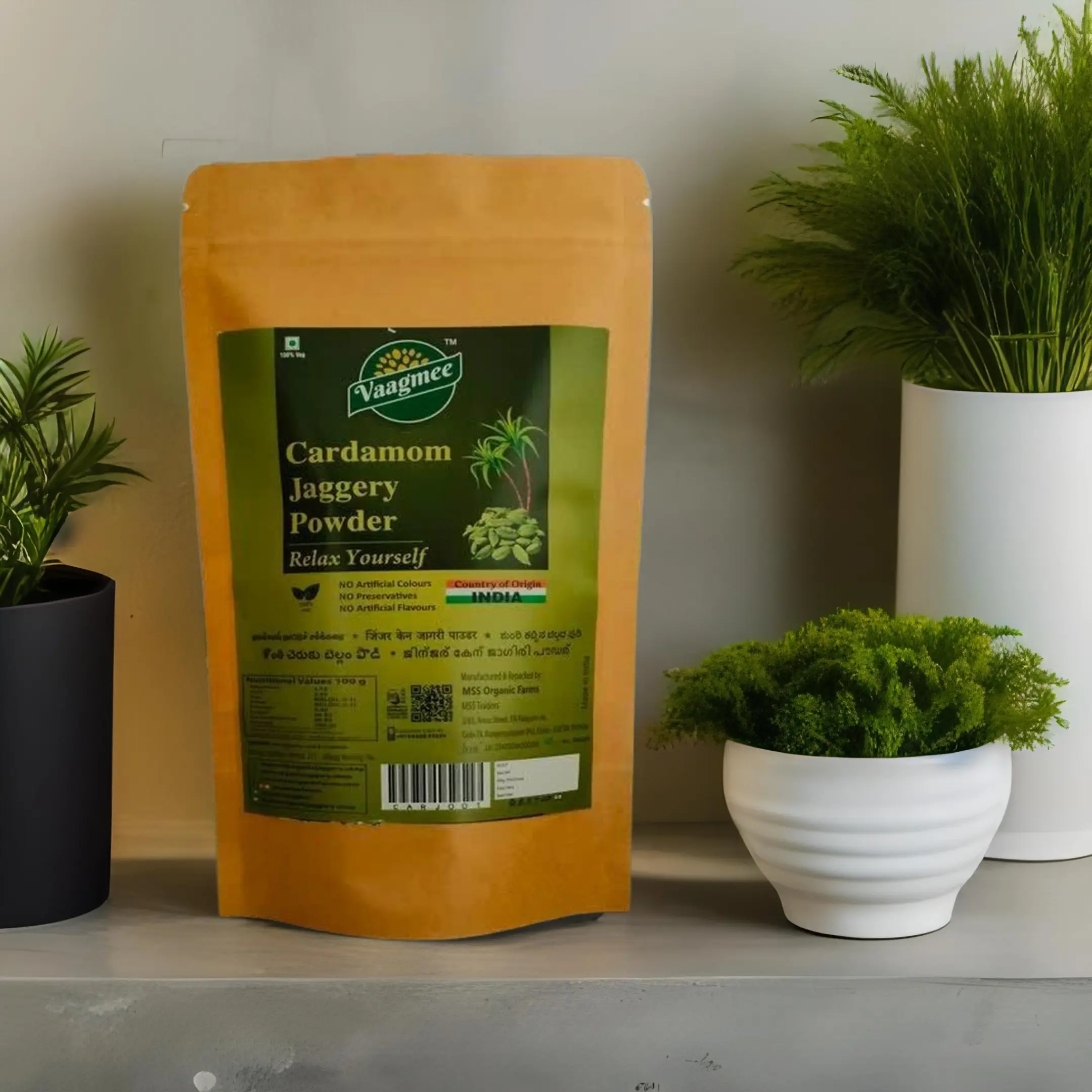 Cardamom Jaggery Powder