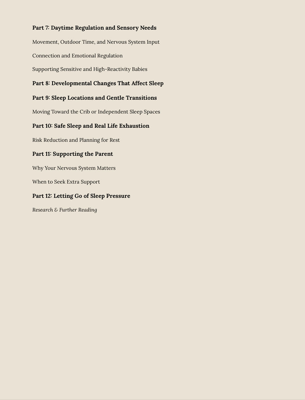 Thumbnail: Holistic Baby Sleep Guide | Attachment-Focused Sleep Support