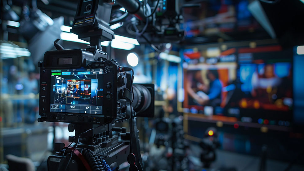 Camera and studio
