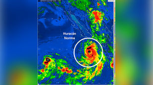 Tropical Storm Warning Issued Southern Part of Mexico’s Baja California Peninsula as Hurricane Norma