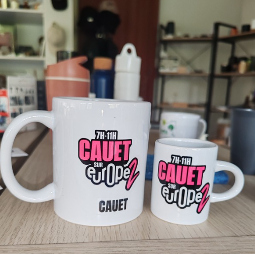 Mug personnalisé Cauet