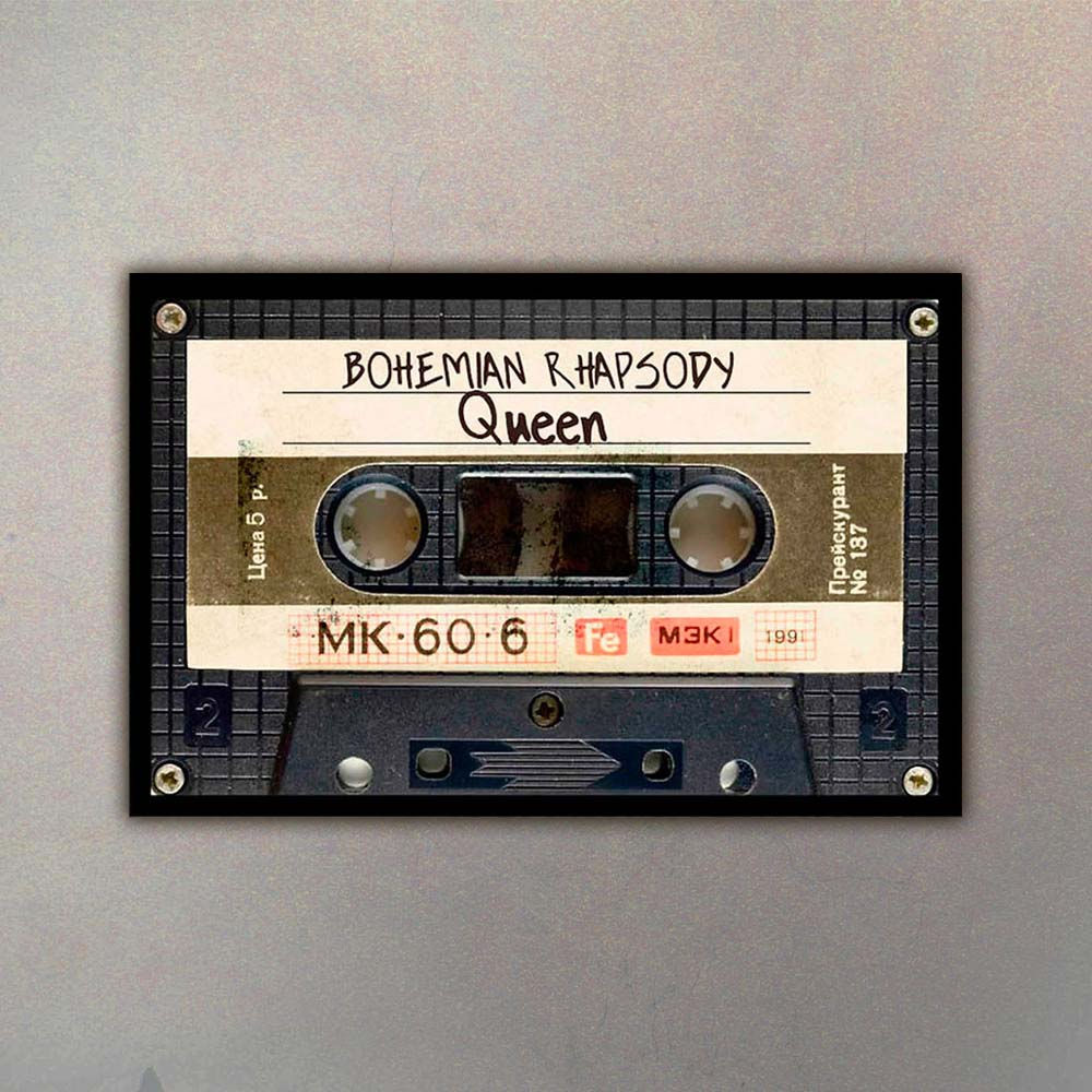 Casete de Queen: Bohemian Rhapsody