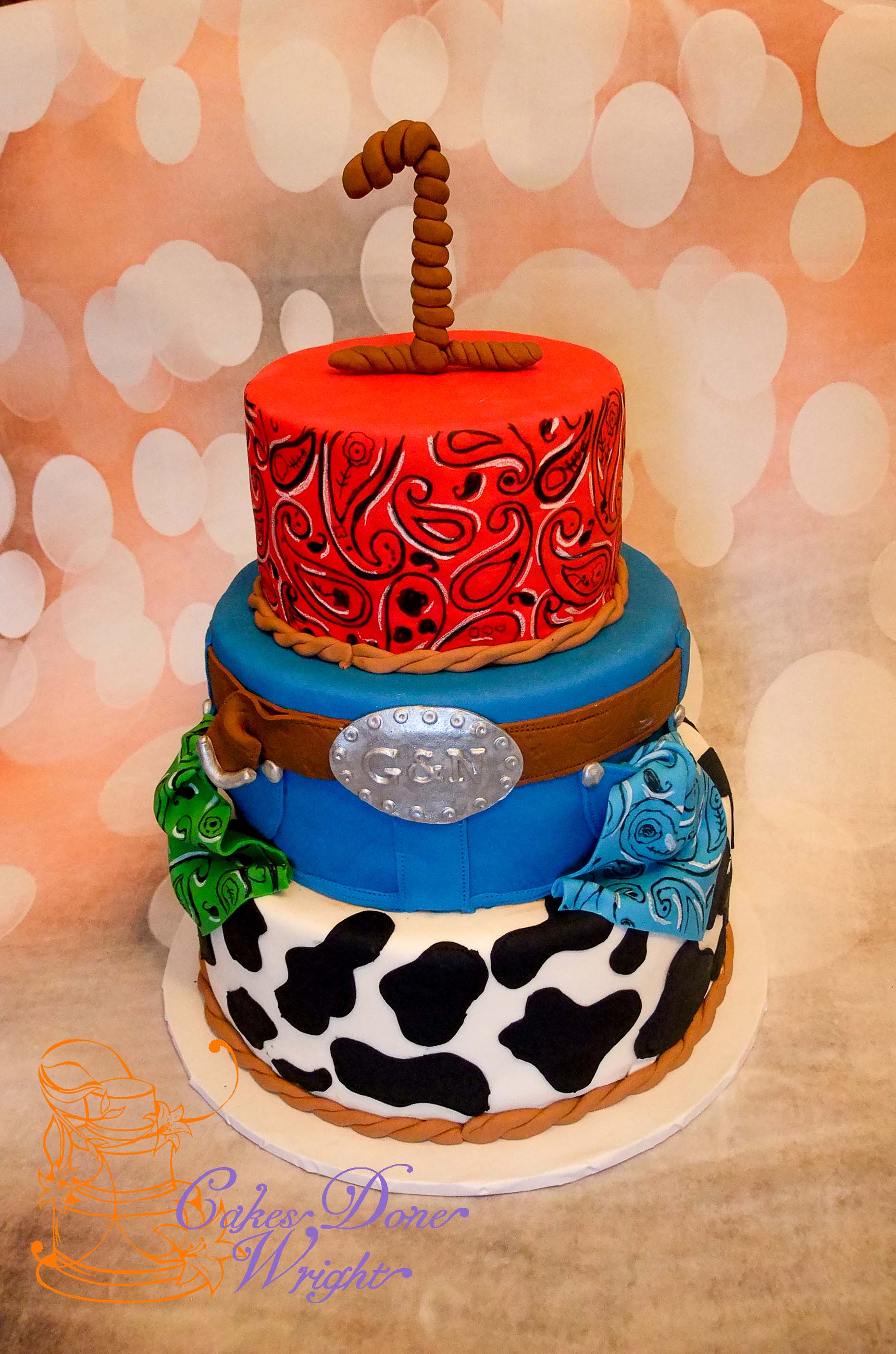 Rodeo Twin 1st Birthday