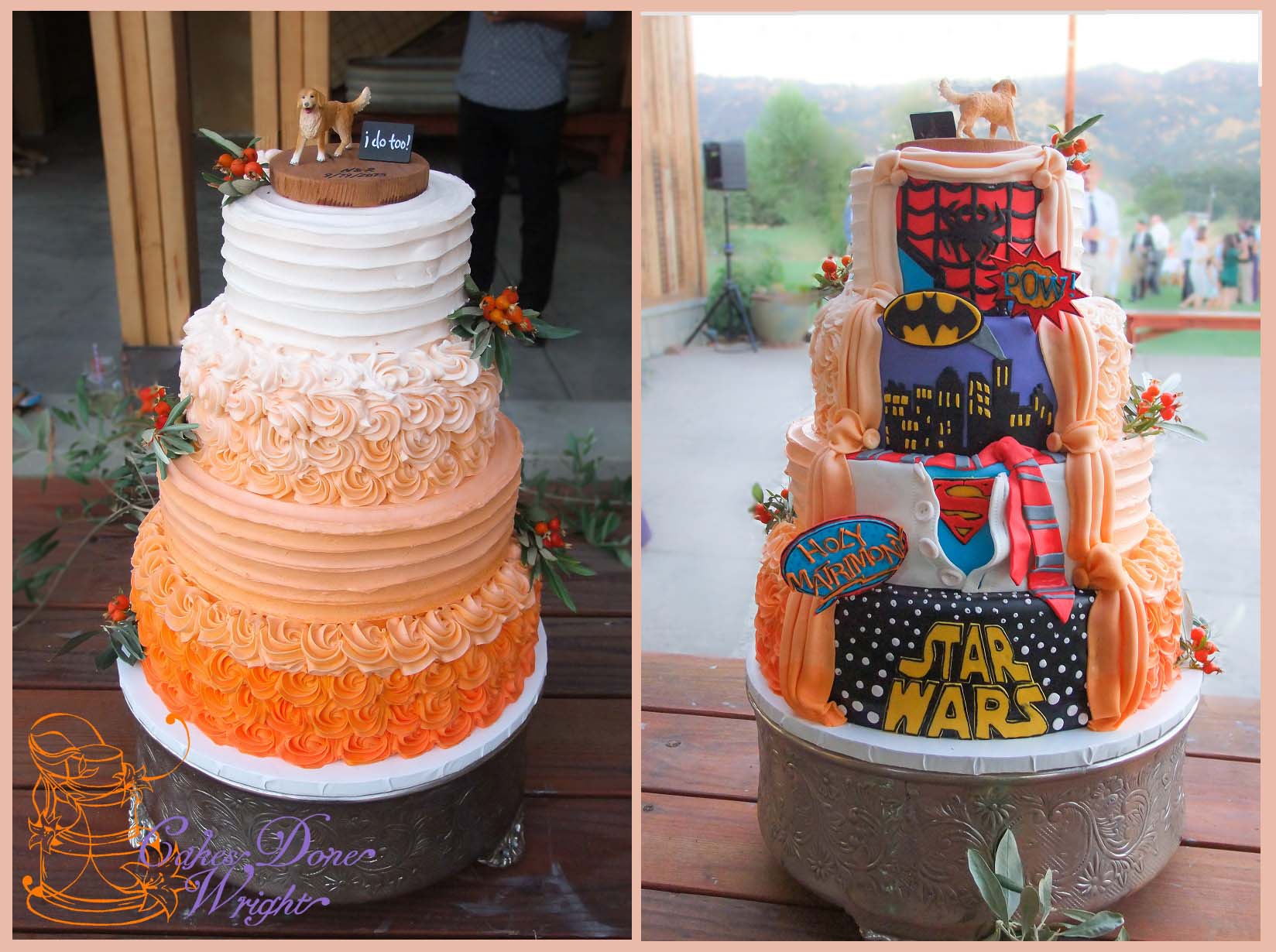 Superhero wedding