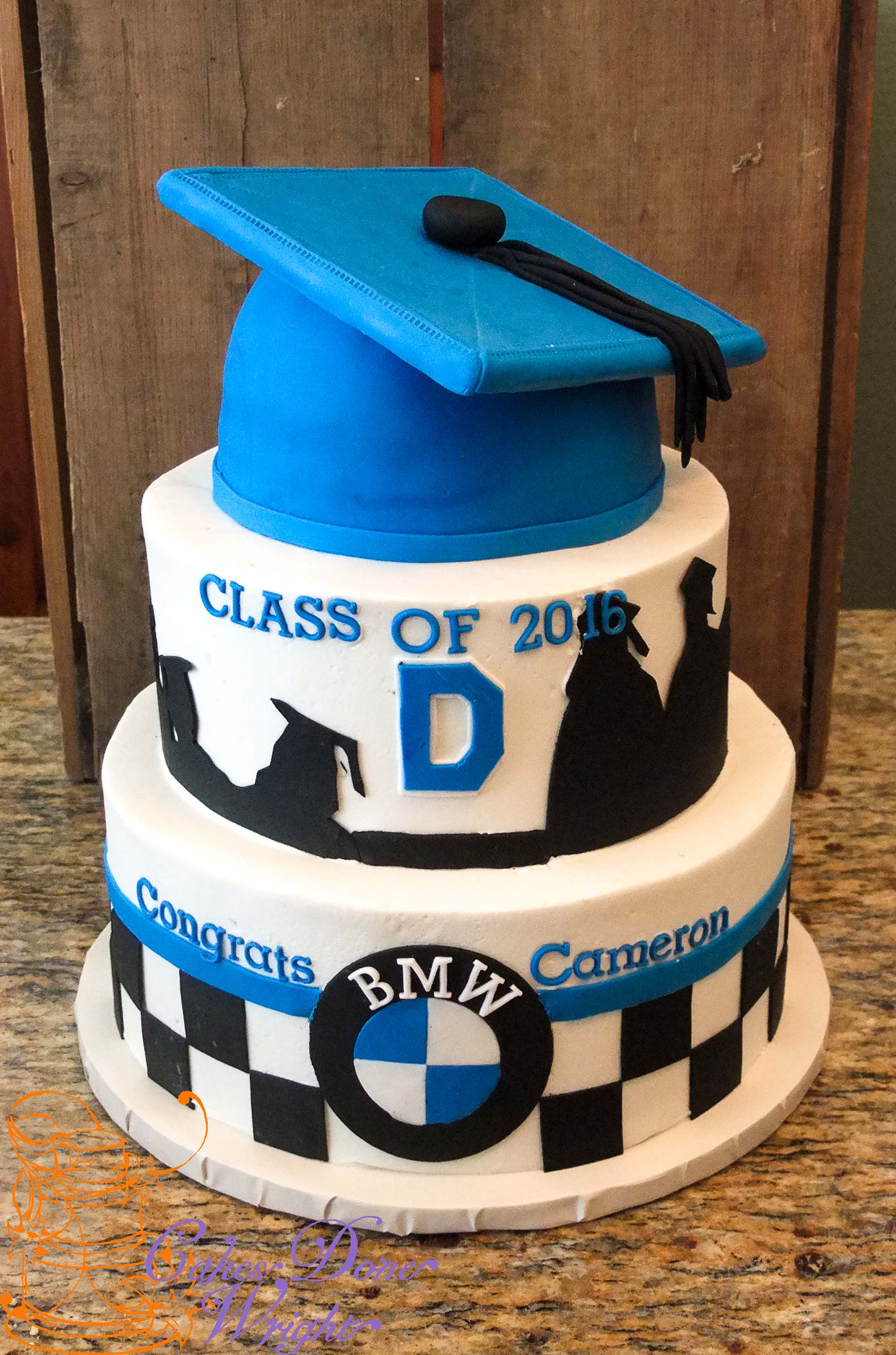 Davis High Graduation cake