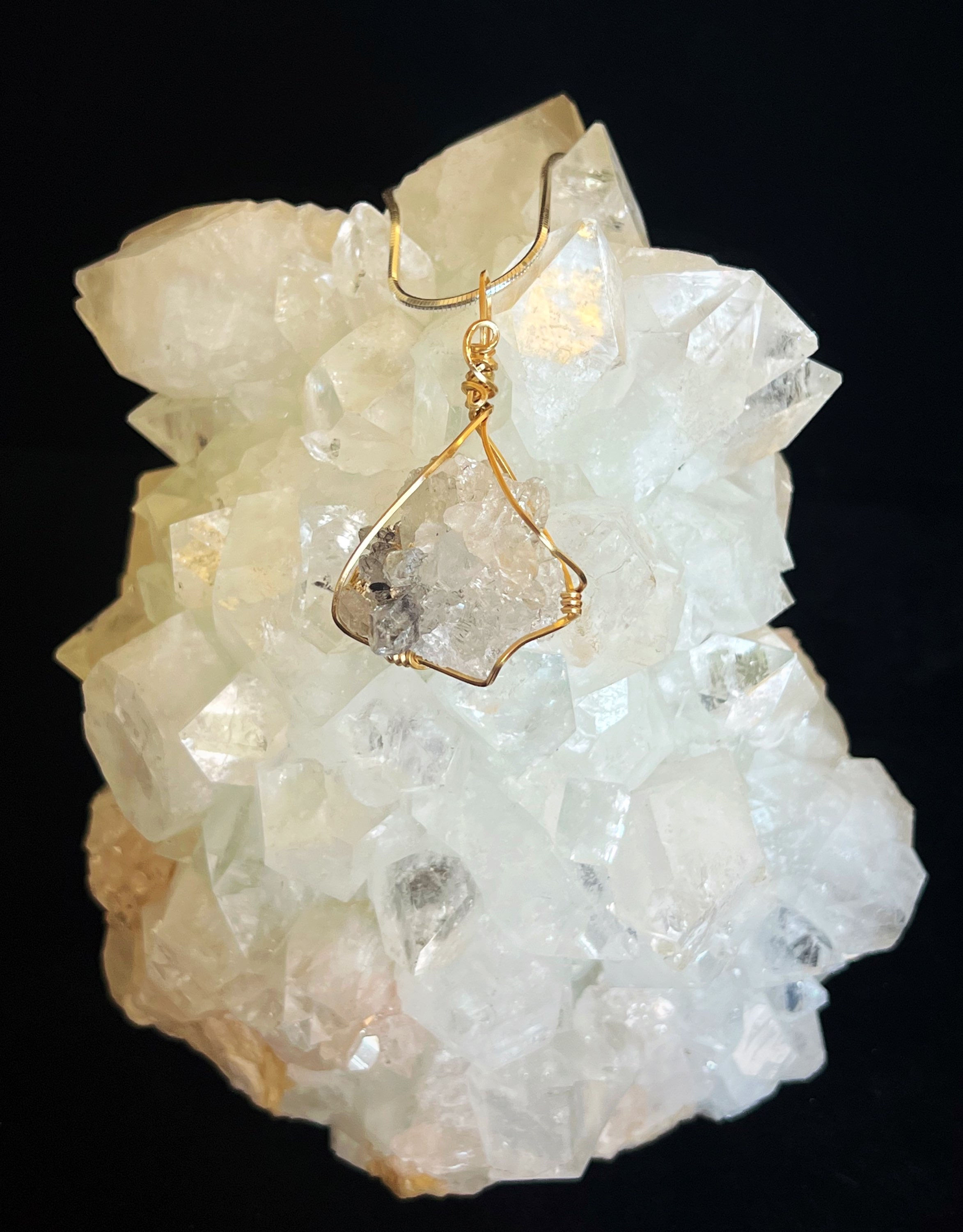 Himalayan Black Quartz Pendant