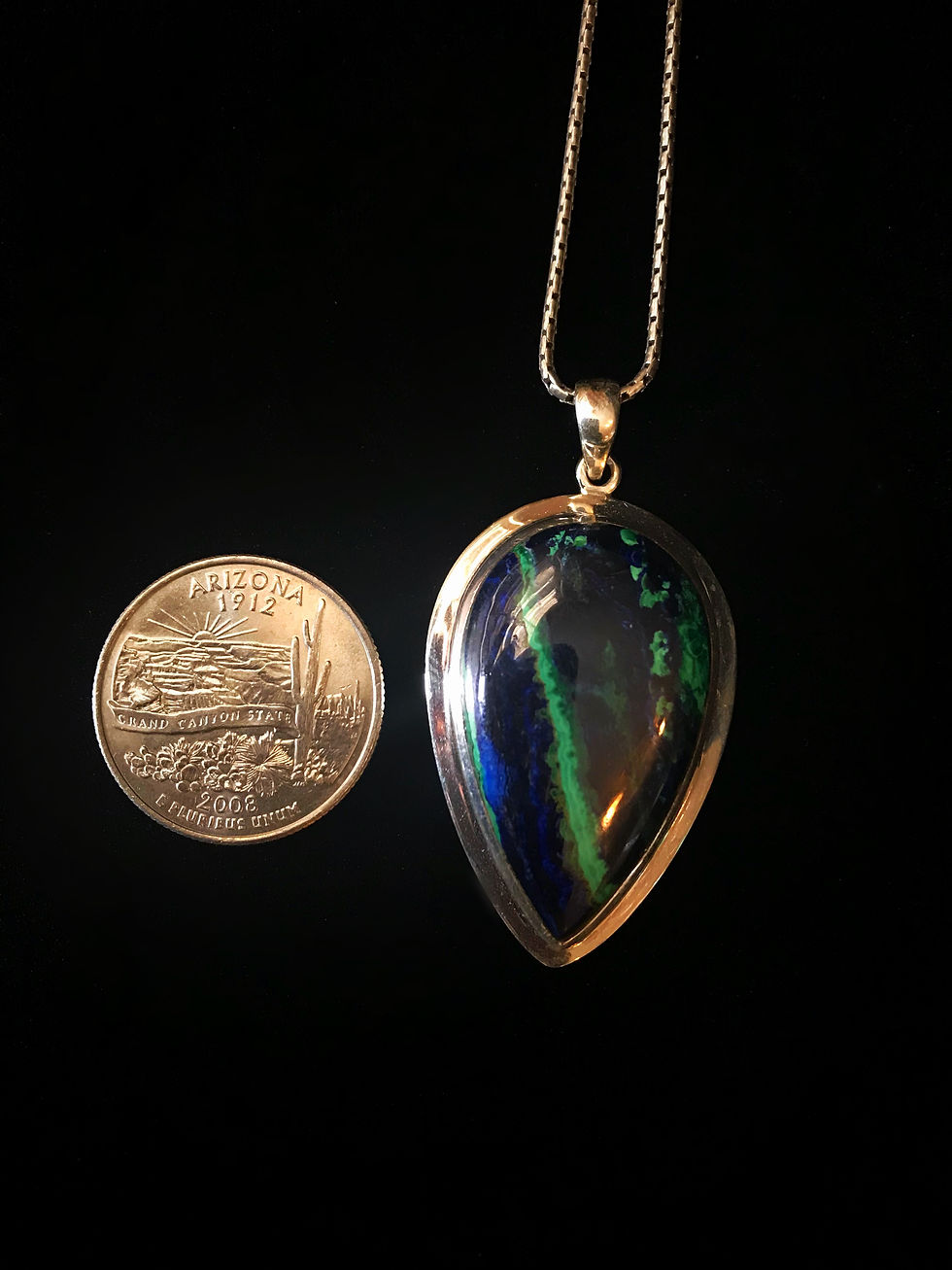 Thumbnail: Azurite/Malachite 