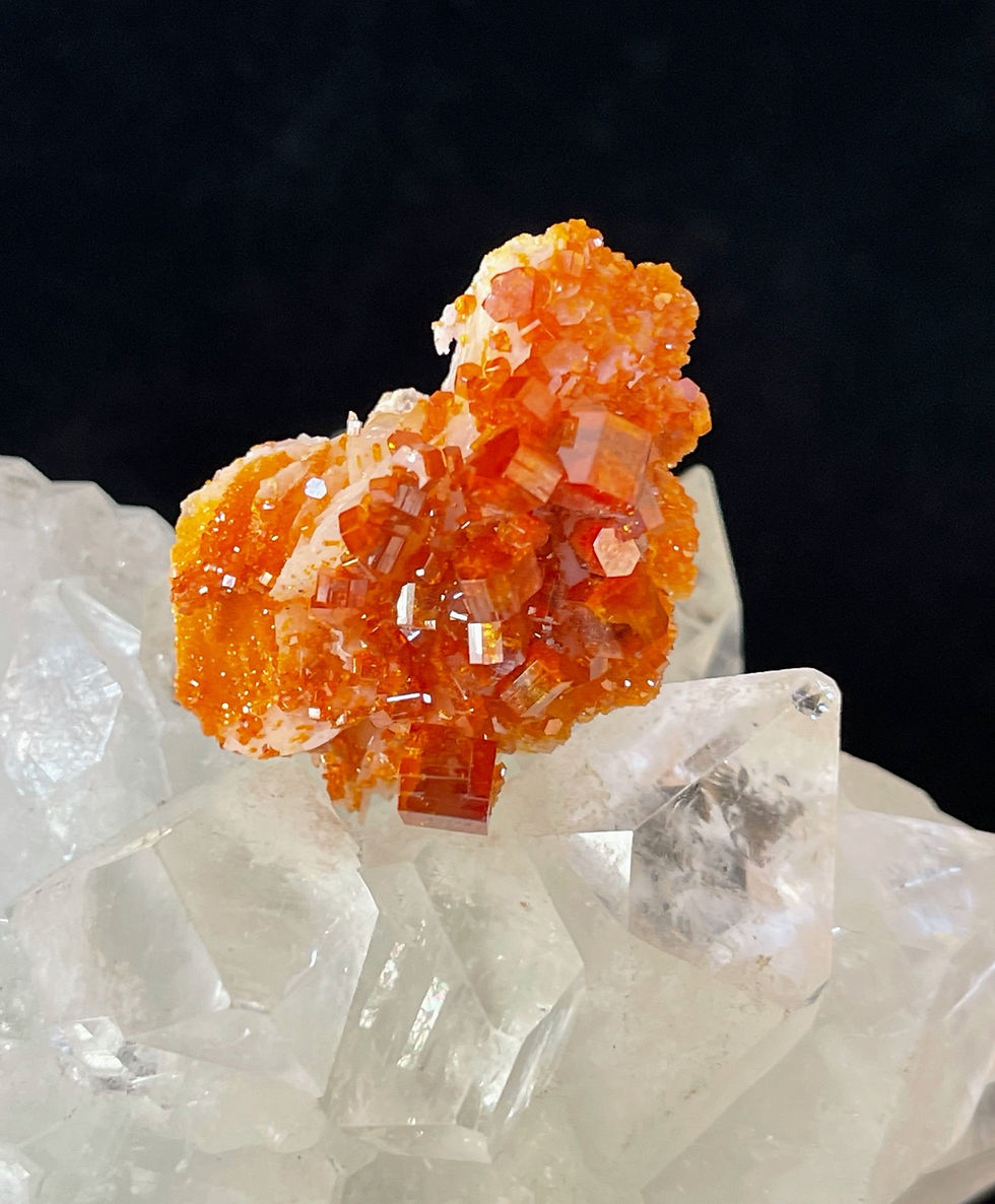 Thumbnail: Vanadinite Crystal Cluster A+++