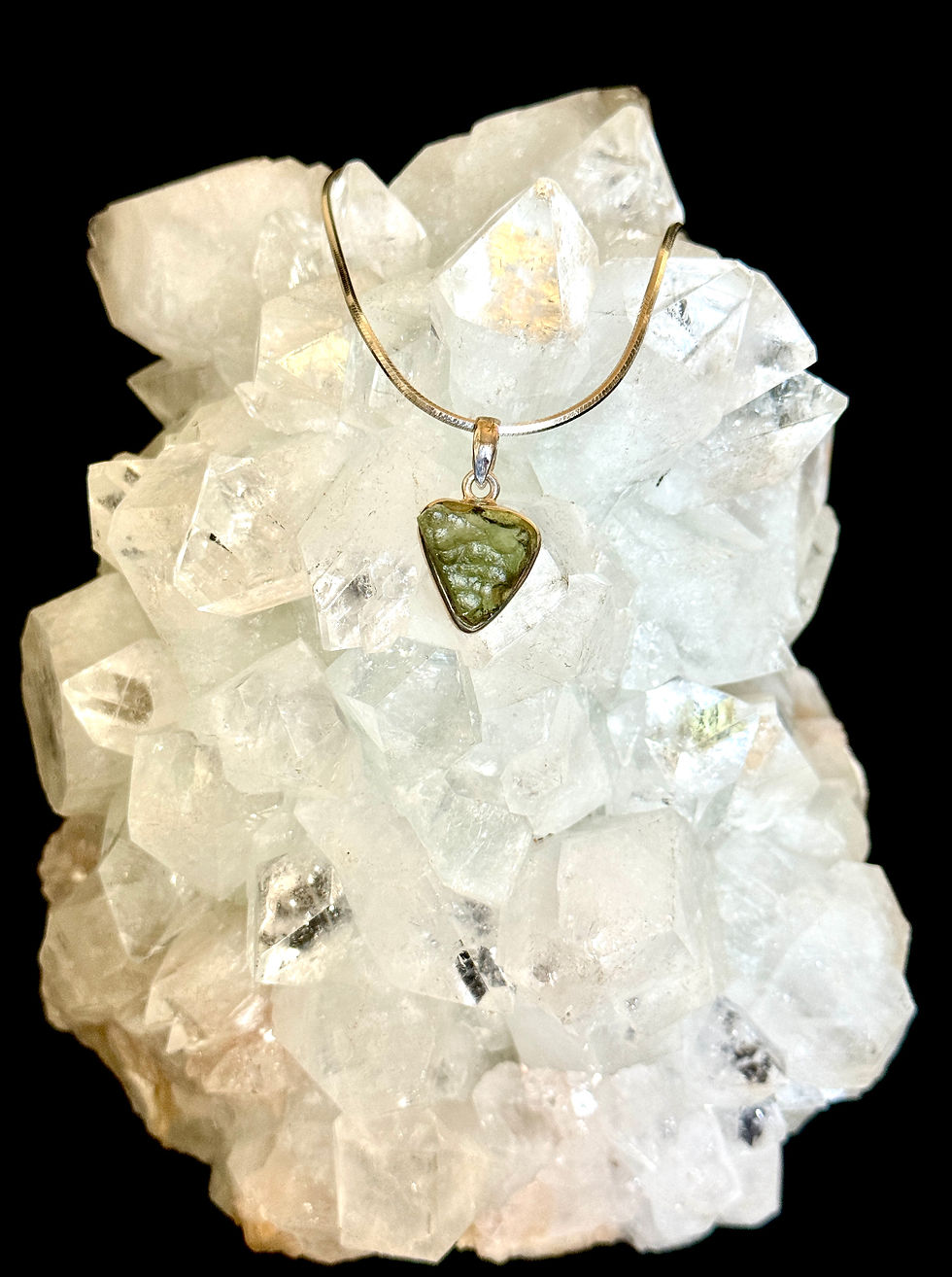 Thumbnail: Moldavite Pendant A+++