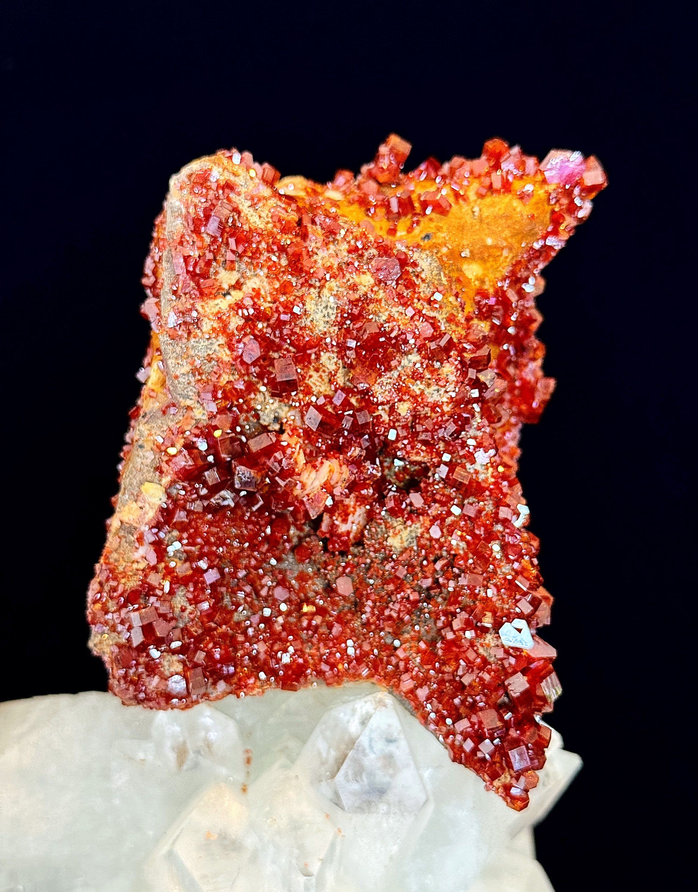 Moroccan Vanadinite Crystal A+++ [VIDEO]