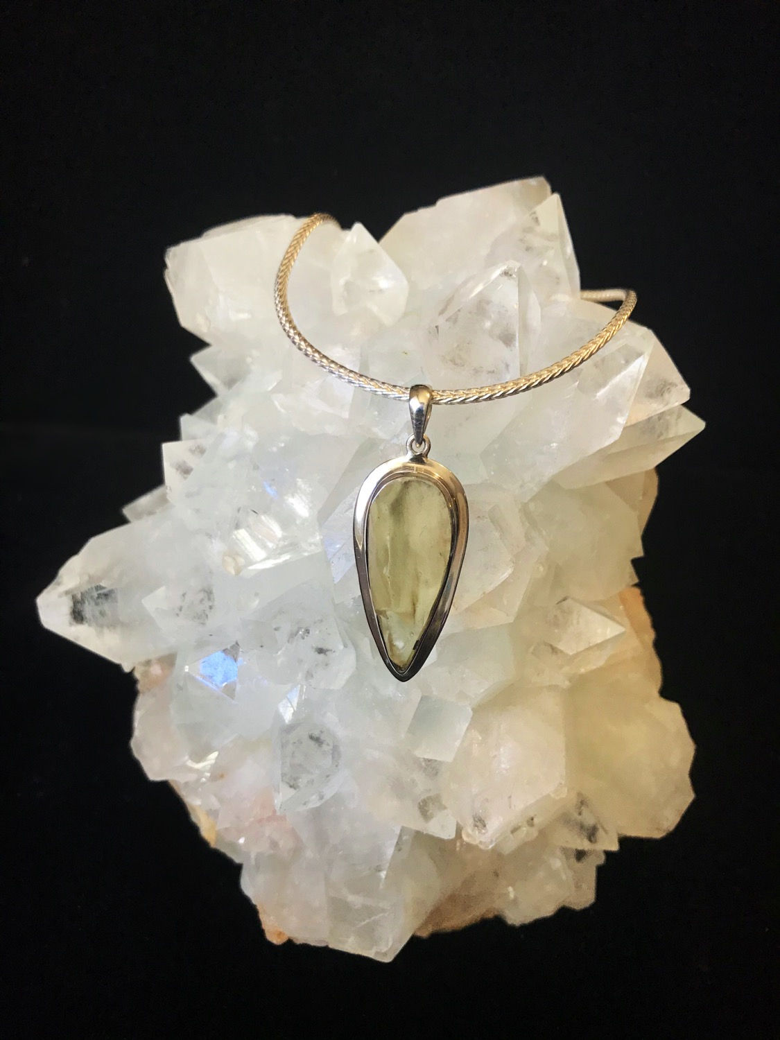 Libyan Tektite Pendant