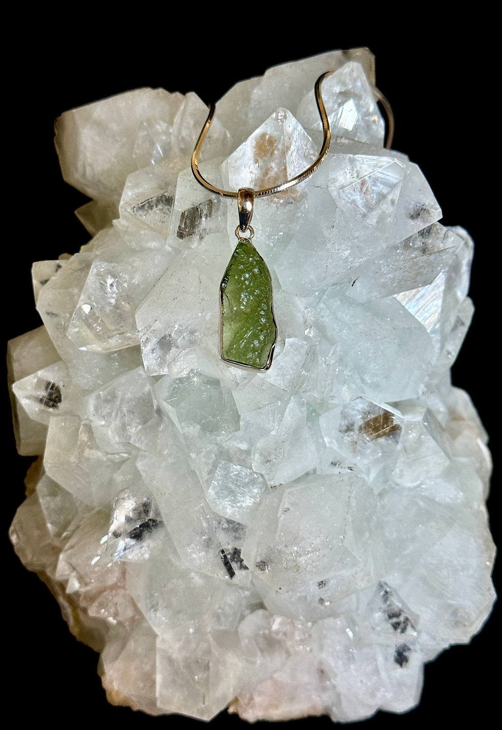 Thumbnail: Moldavite Pendant A+++