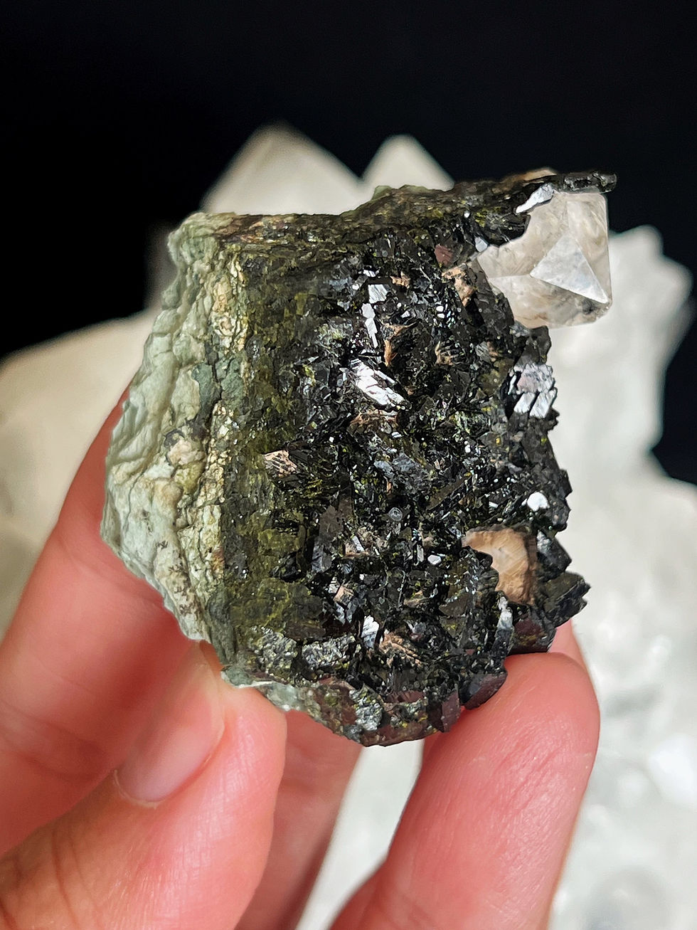 Thumbnail: Lux Turkish Epidote Crystal 