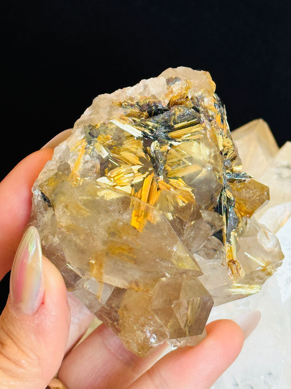 Thumbnail: Star Rutile Hematite Hybrid Quartz (VIDEO)