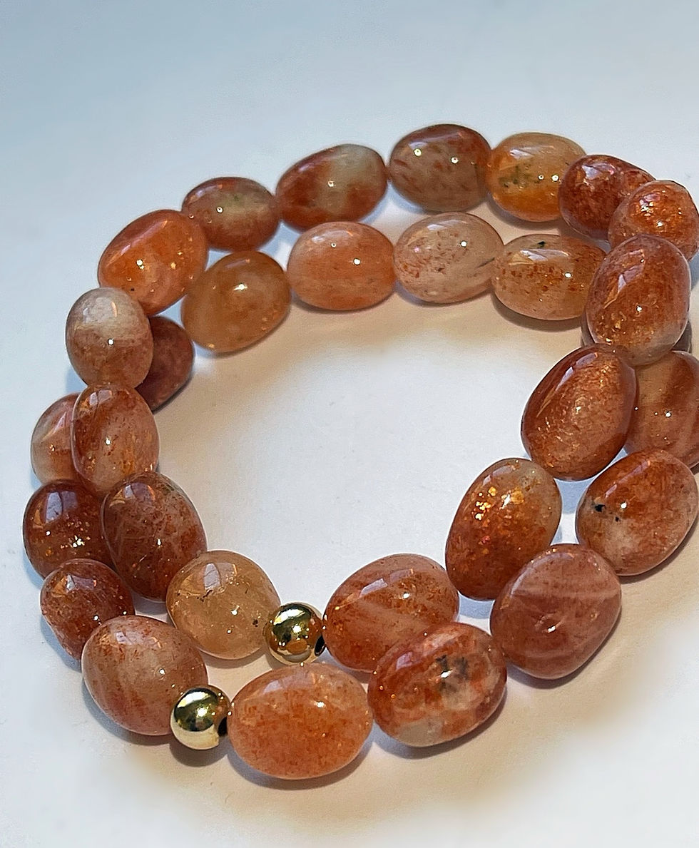 Thumbnail: Confetti Sunstone Bracelet 12" x 9"