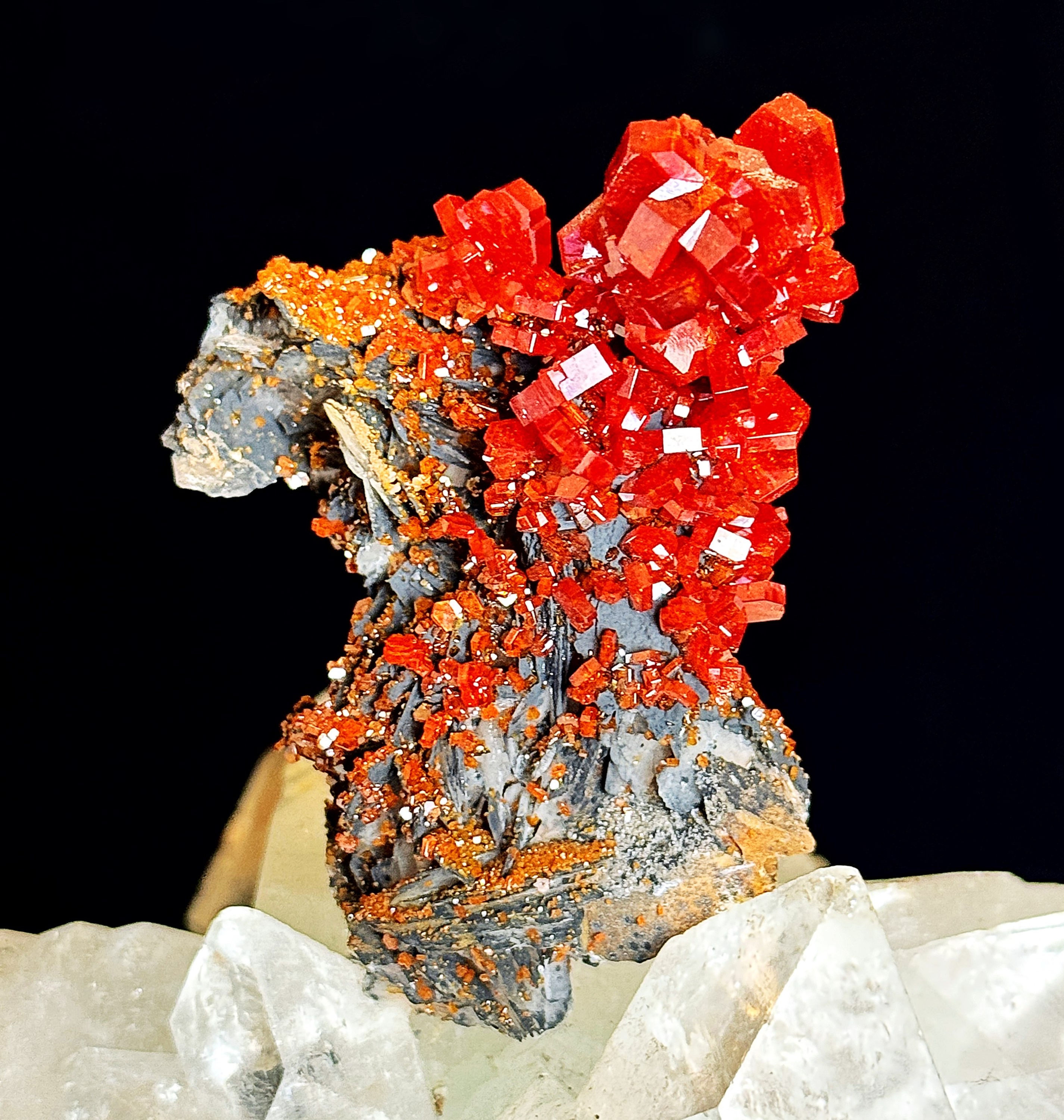 Moroccan Vanadinite Crystal A+++ [VIDEO]