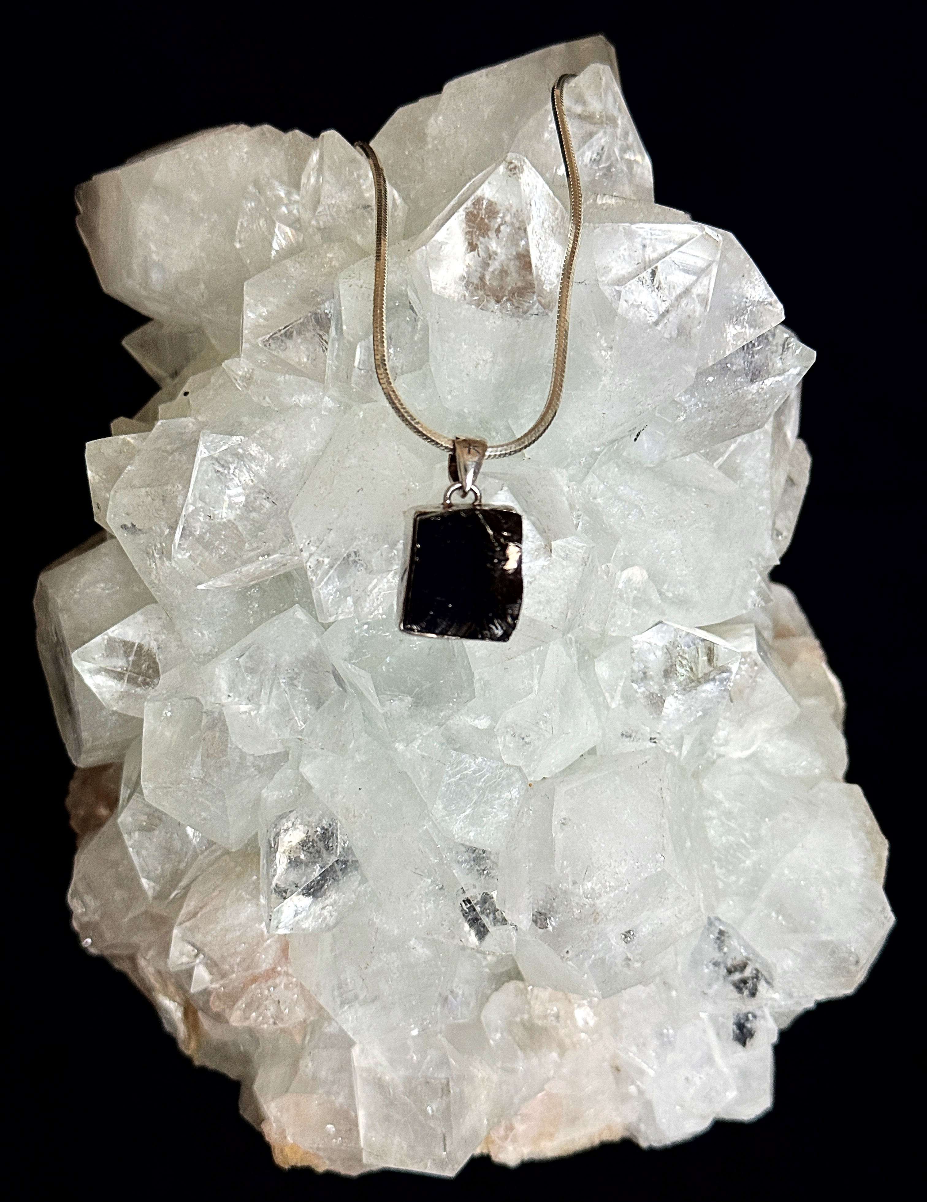 Elite Silver Shungite Pendant
