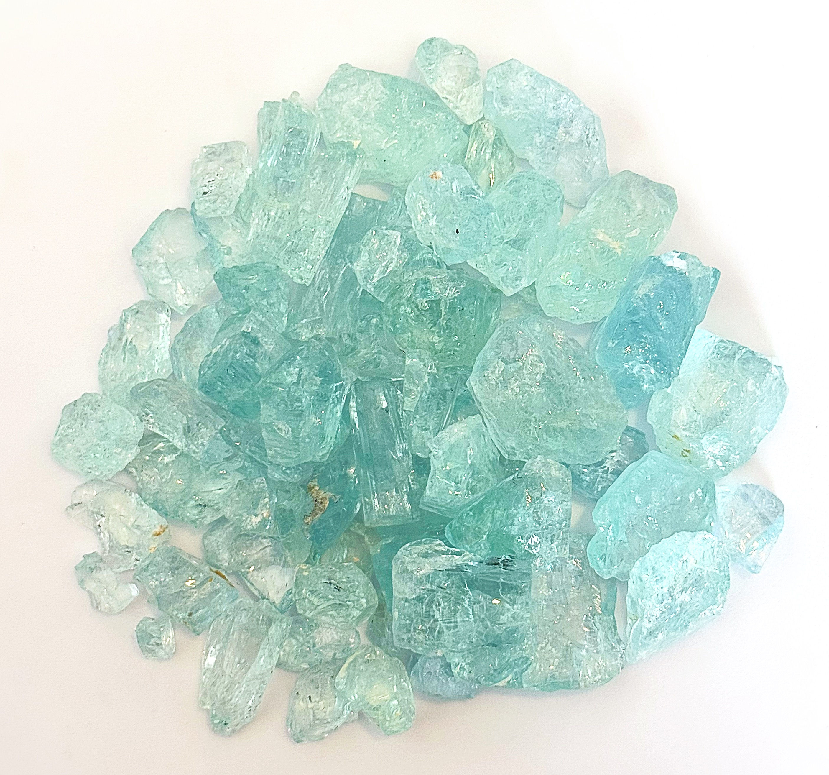 Aquamarine Custom Pendant Options in Gold Fill Wire