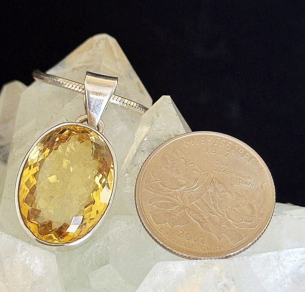 Thumbnail: Sunlight Citrine Pendant