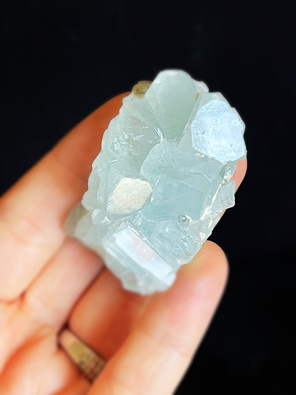Thumbnail: Blue Ice Aquamarine Specimen 