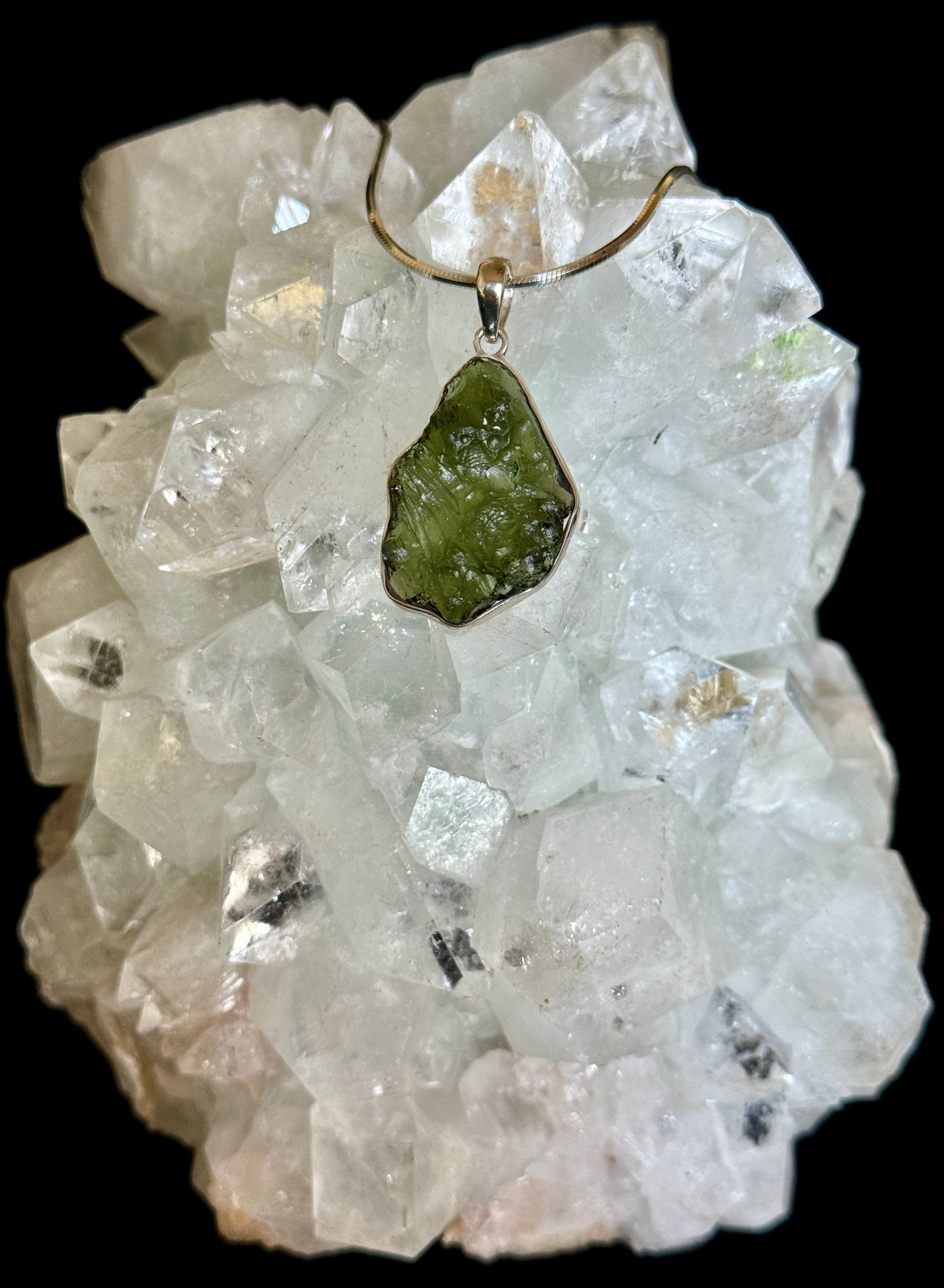 Moldavite Pendant A+++