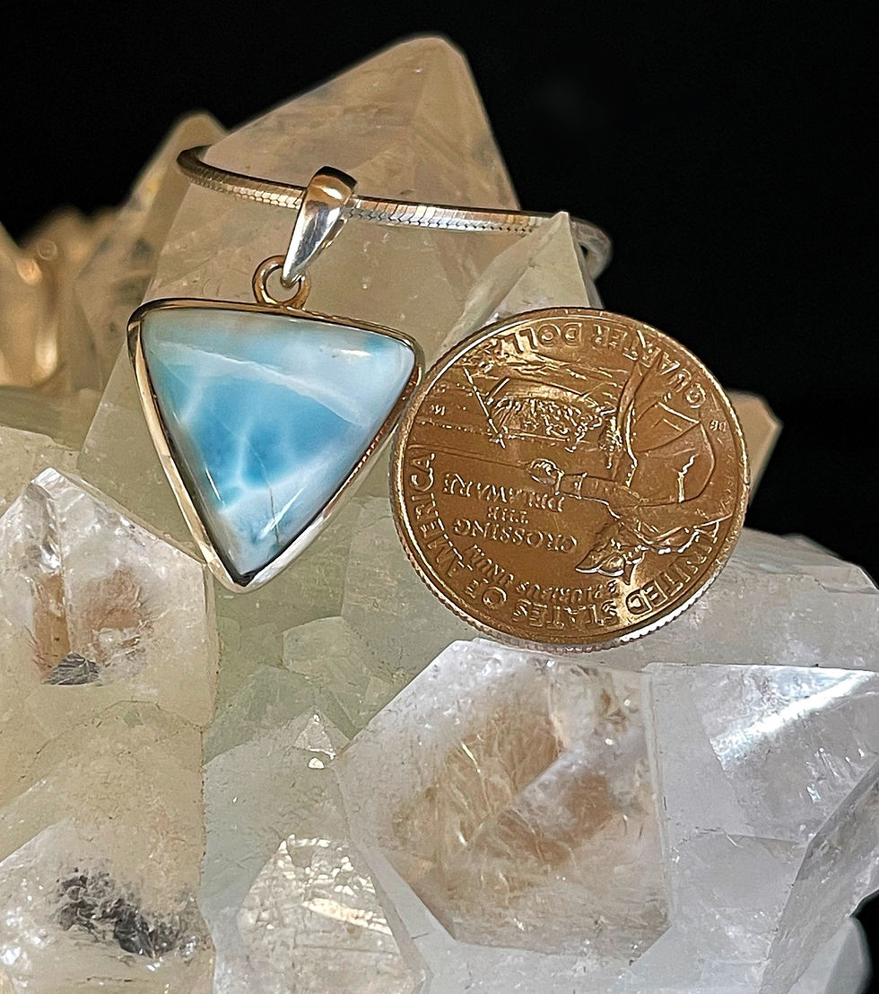 Thumbnail: Larimar Silver Pendant 