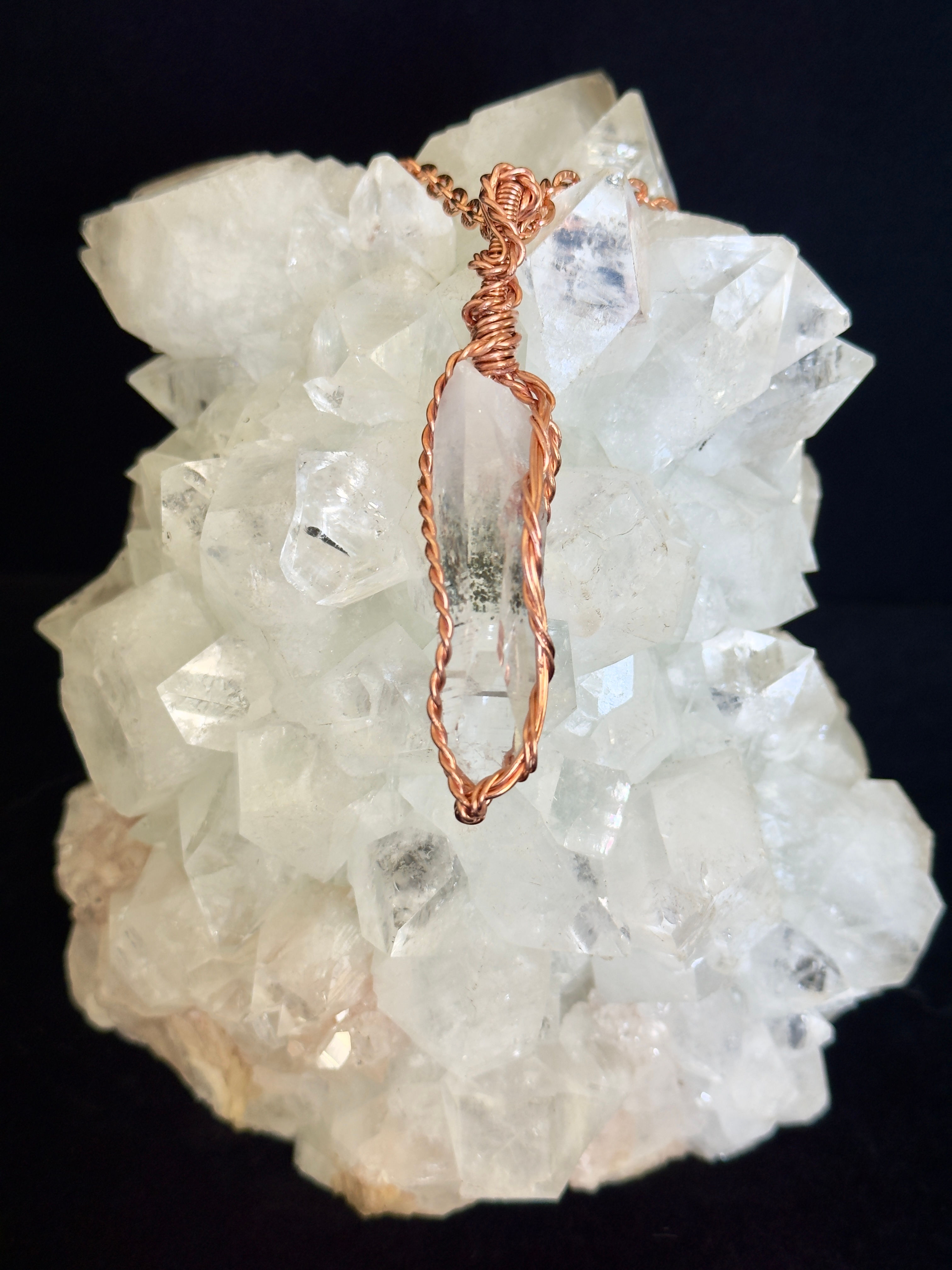 Clinochlore Lemurian Ascension Pendant