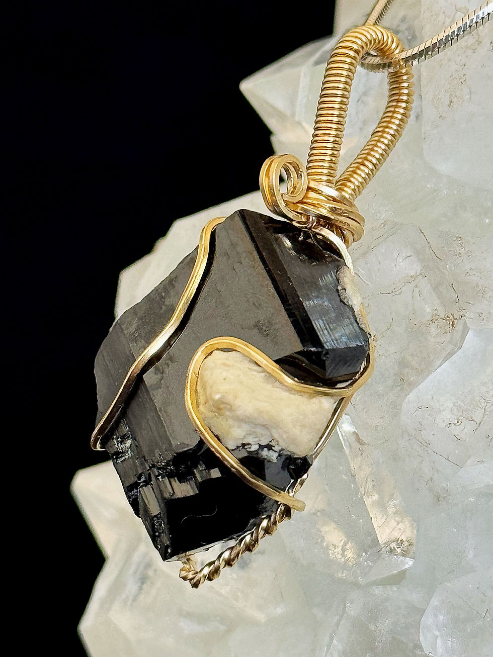 Thumbnail: Zosimos Black Tourmaline Pendant