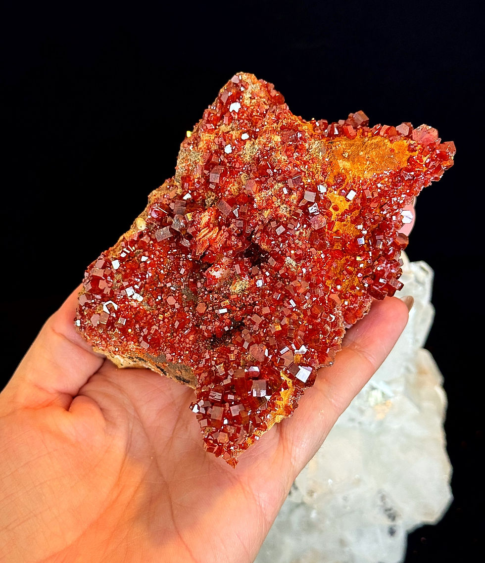 Thumbnail: Moroccan Vanadinite Crystal A+++ [VIDEO]