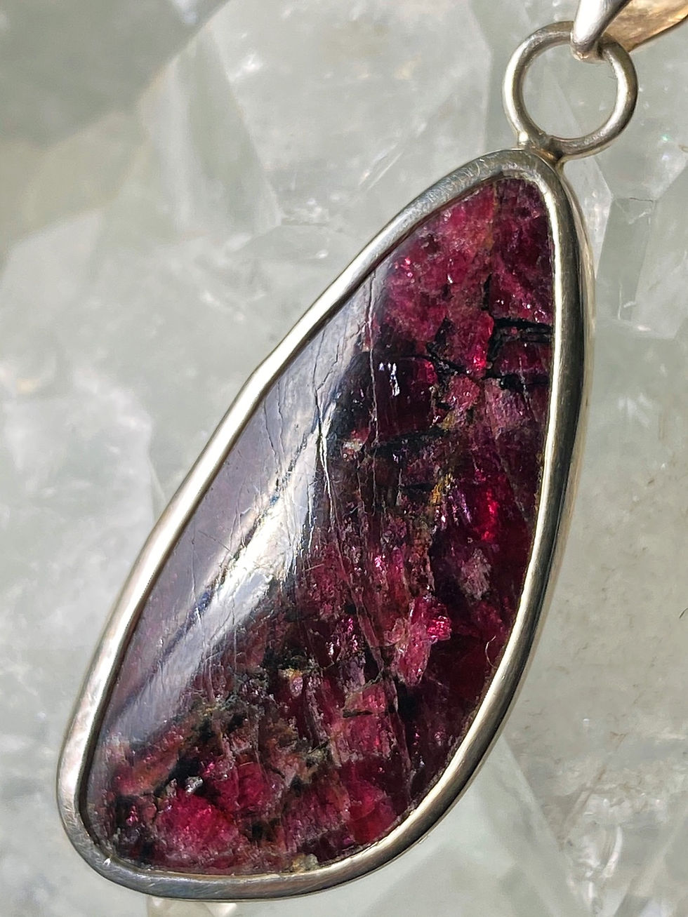 Thumbnail: Rare Russian Eudialyte Pendant